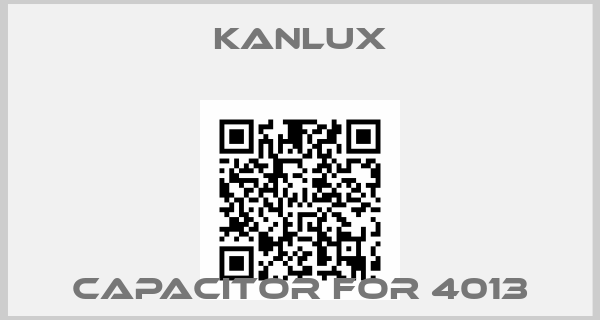 Kanlux-Capacitor for 4013