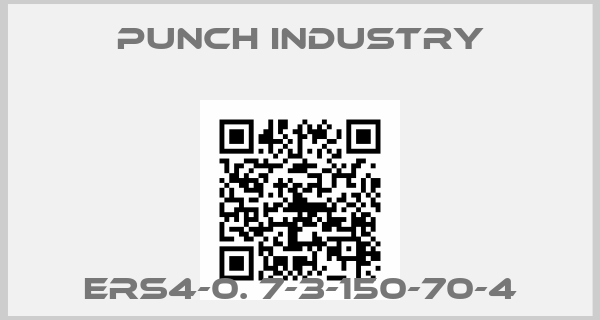 PUNCH INDUSTRY-ERS4-0. 7-3-150-70-4
