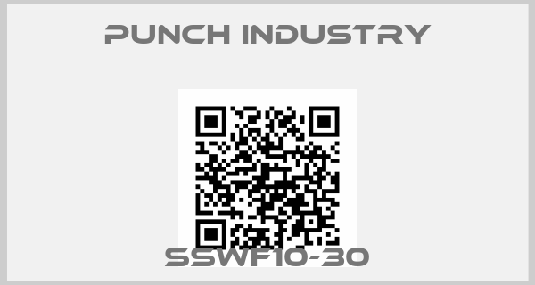 PUNCH INDUSTRY-SSWF10-30
