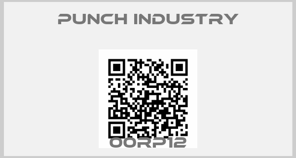PUNCH INDUSTRY-00RP12