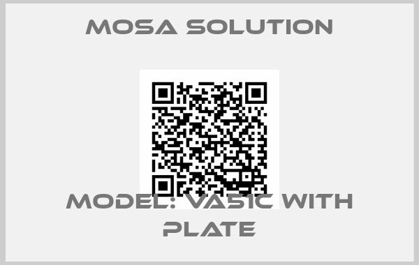 Mosa Solution-Model: VA51C with plate