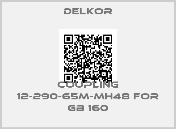 DELKOR-Coupling 12-290-65M-MH48 for GB 160
