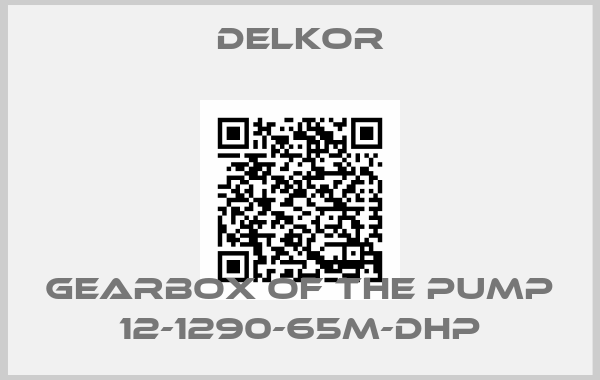 DELKOR-Gearbox of the pump 12-1290-65M-DHP