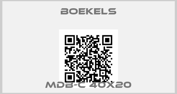 BOEKELS-MDB-C 40X20