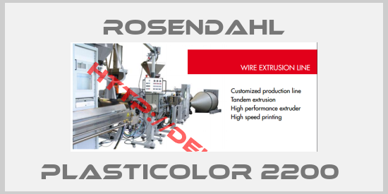 ROSENDAHL-PLASTICOLOR 2200 