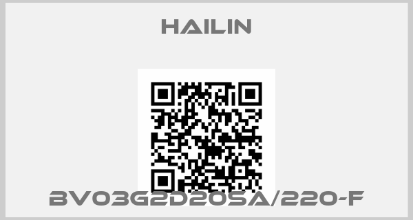 Hailin-BV03G2D20SA/220-F