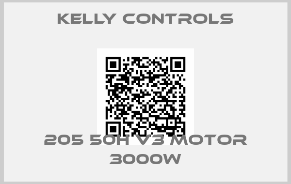 Kelly Controls-205 50H V3 Motor 3000W