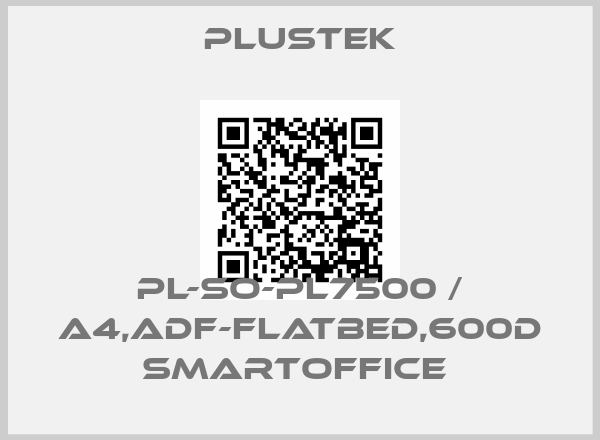 Plustek-PL-SO-PL7500 / A4,ADF-FLATBED,600D SMARTOFFICE 