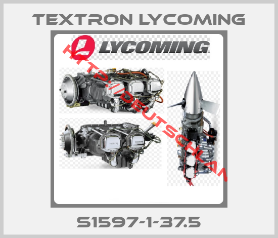 TEXTRON LYCOMING-S1597-1-37.5
