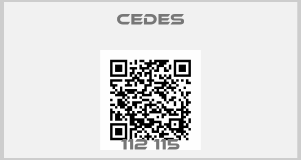 Cedes-112 115