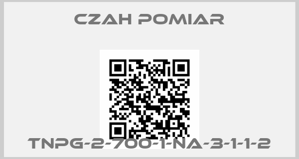 CZAH Pomiar-TNPG-2-700-1-NA-3-1-1-2