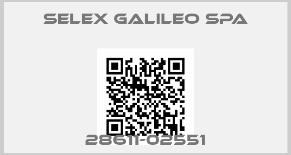 SELEX GALILEO SPA-28611-02551