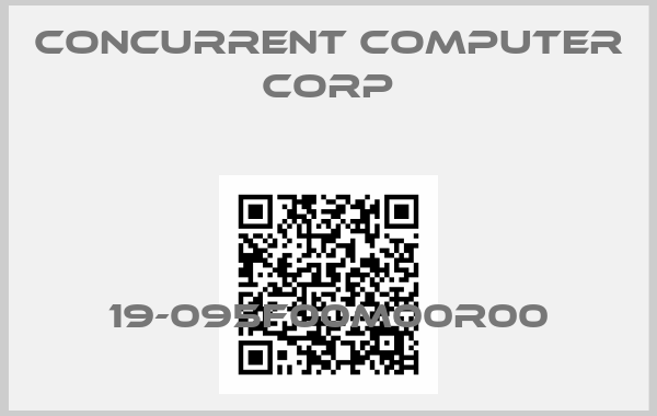 CONCURRENT COMPUTER CORP-19-095F00M00R00