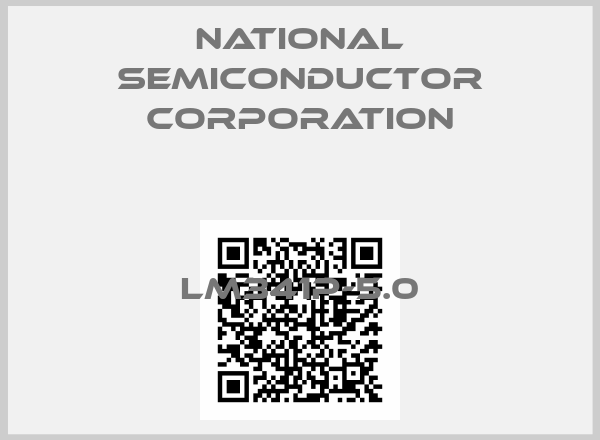 NATIONAL SEMICONDUCTOR CORPORATION-LM341P-5.0