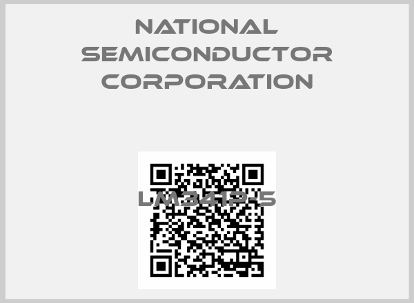 NATIONAL SEMICONDUCTOR CORPORATION-LM341P-5