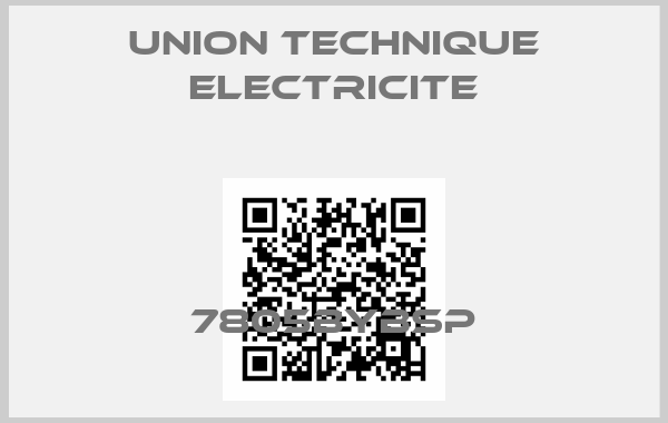 UNION TECHNIQUE ELECTRICITE-7805BYBSP