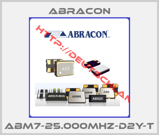 Abracon-ABM7-25.000MHZ-D2Y-T