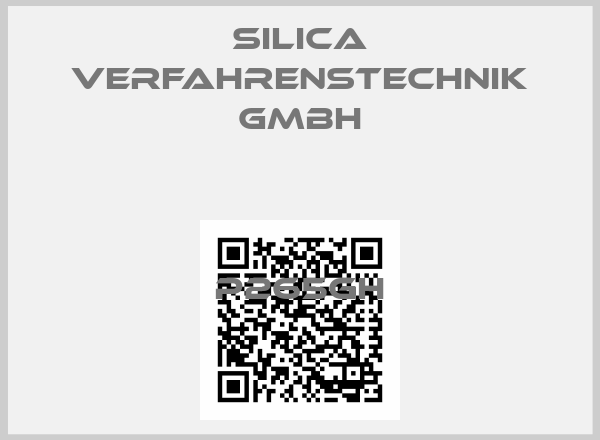 SILICA Verfahrenstechnik GmbH-P265GH