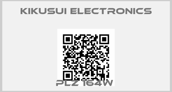 Kikusui Electronics-PLZ 164W 