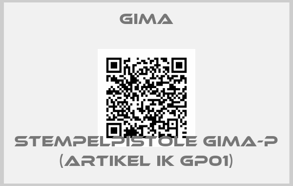 GIMA-Stempelpistole Gima-P (Artikel IK GP01)