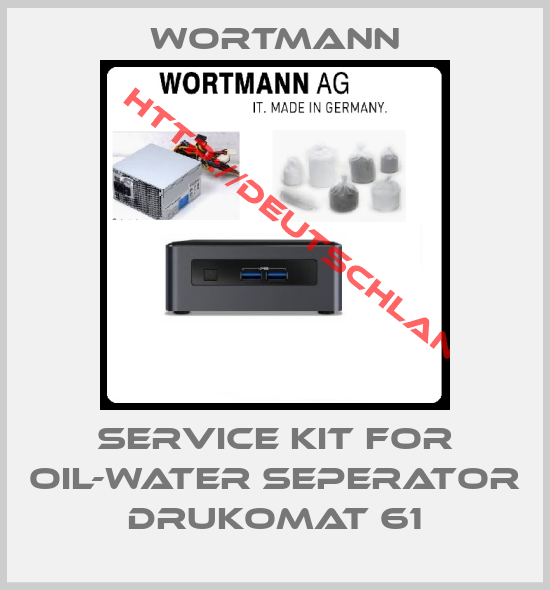 Wortmann-Service kit for Oil-Water Seperator Drukomat 61