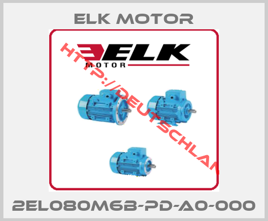 ELK Motor-2EL080M6B-PD-A0-000