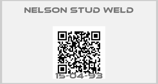 NELSON STUD WELD-15-04-93