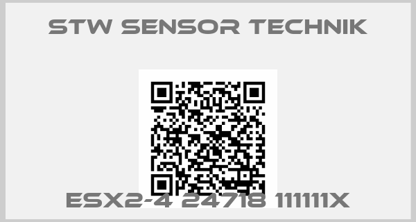 STW SENSOR TECHNIK-ESX2-4 24718 111111X