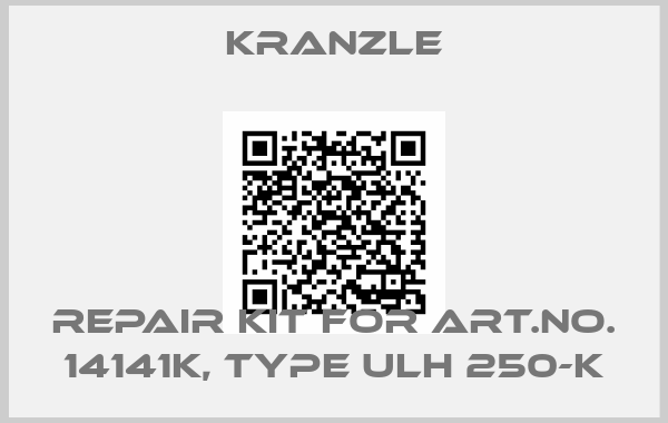 kranzle-repair kit for Art.No. 14141K, Type ULH 250-K