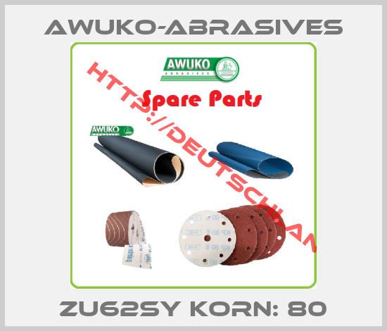AWUKO-ABRASIVES-ZU62SY Korn: 80