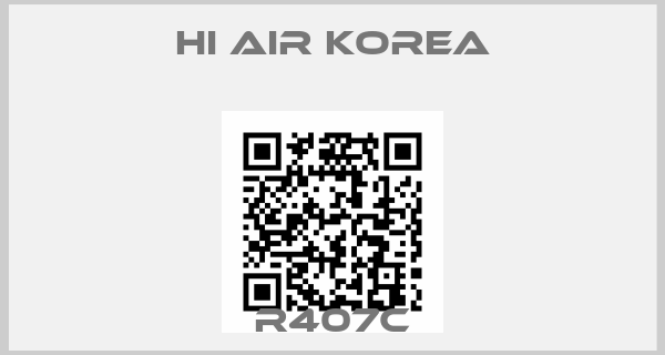 HI AIR KOREA-R407C
