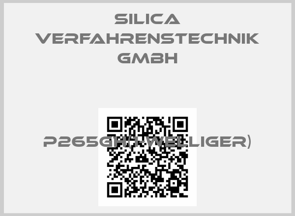 SILICA Verfahrenstechnik GmbH-P265GH(1-welliger)