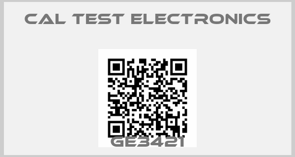 Cal Test Electronics-GE3421