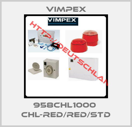 Vimpex-958CHL1000  CHL-Red/Red/Std