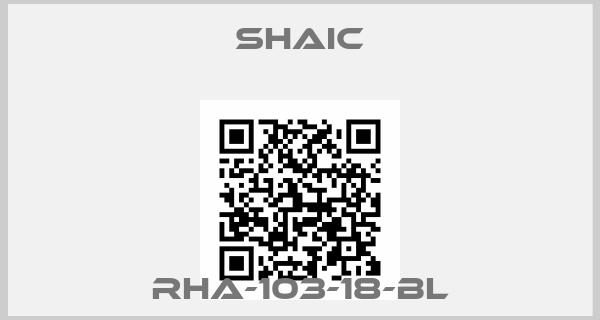 Shaic-RHA-103-18-BL