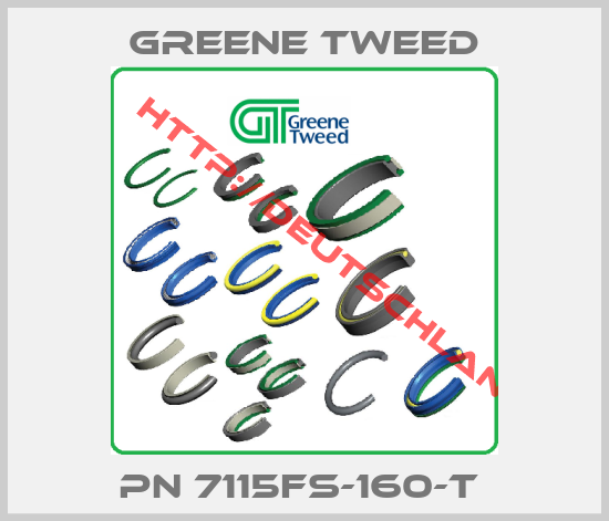 Greene Tweed-PN 7115FS-160-T 