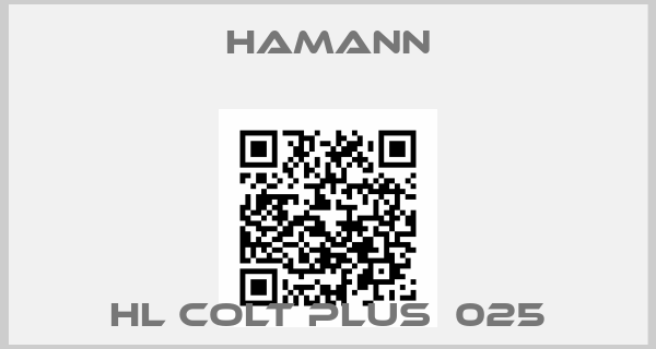 HAMANN-HL COLT PLUS  025
