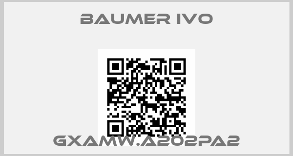 Baumer IVO-GXAMW.A202PA2