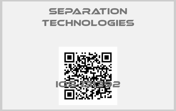 Separation Technologies-IOS-131392