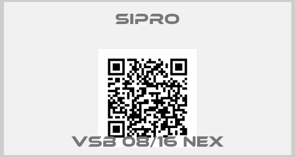 SIPRO-VSB 08/16 NEX