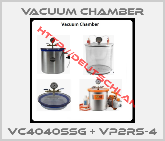 Vacuum Chamber-VC4040SSG + VP2RS-4