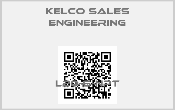 Kelco Sales Engineering-L20-S-NPT