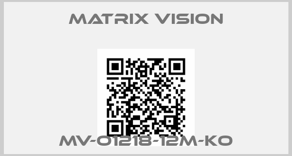 Matrix Vision-MV-O1218-12M-KO