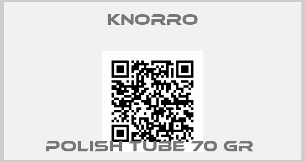 Knorro-POLISH TUBE 70 GR 