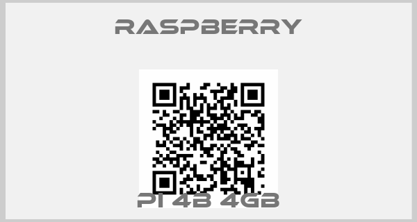 Raspberry-PI 4B 4GB