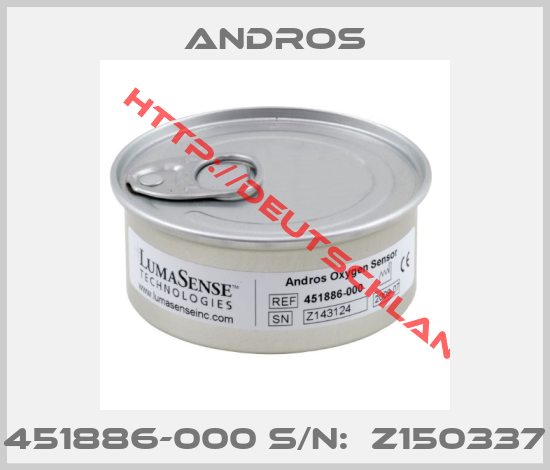 Andros-451886-000 S/N:  Z150337