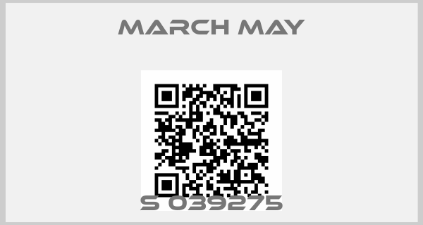 March May-S 039275