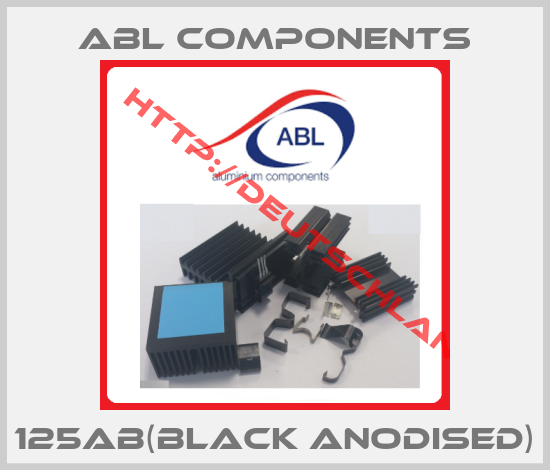 ABL Components-125AB(Black Anodised)