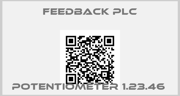 Feedback plc-POTENTIOMETER 1.23.46 
