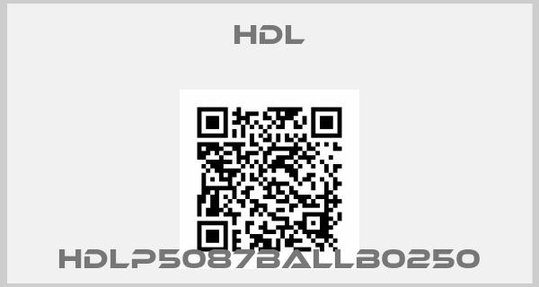 HDL-HDLP5087BALLB0250